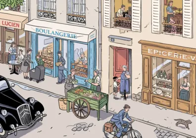 Exemple de fiche recto : Avant l’Occupation Que voit-on ?