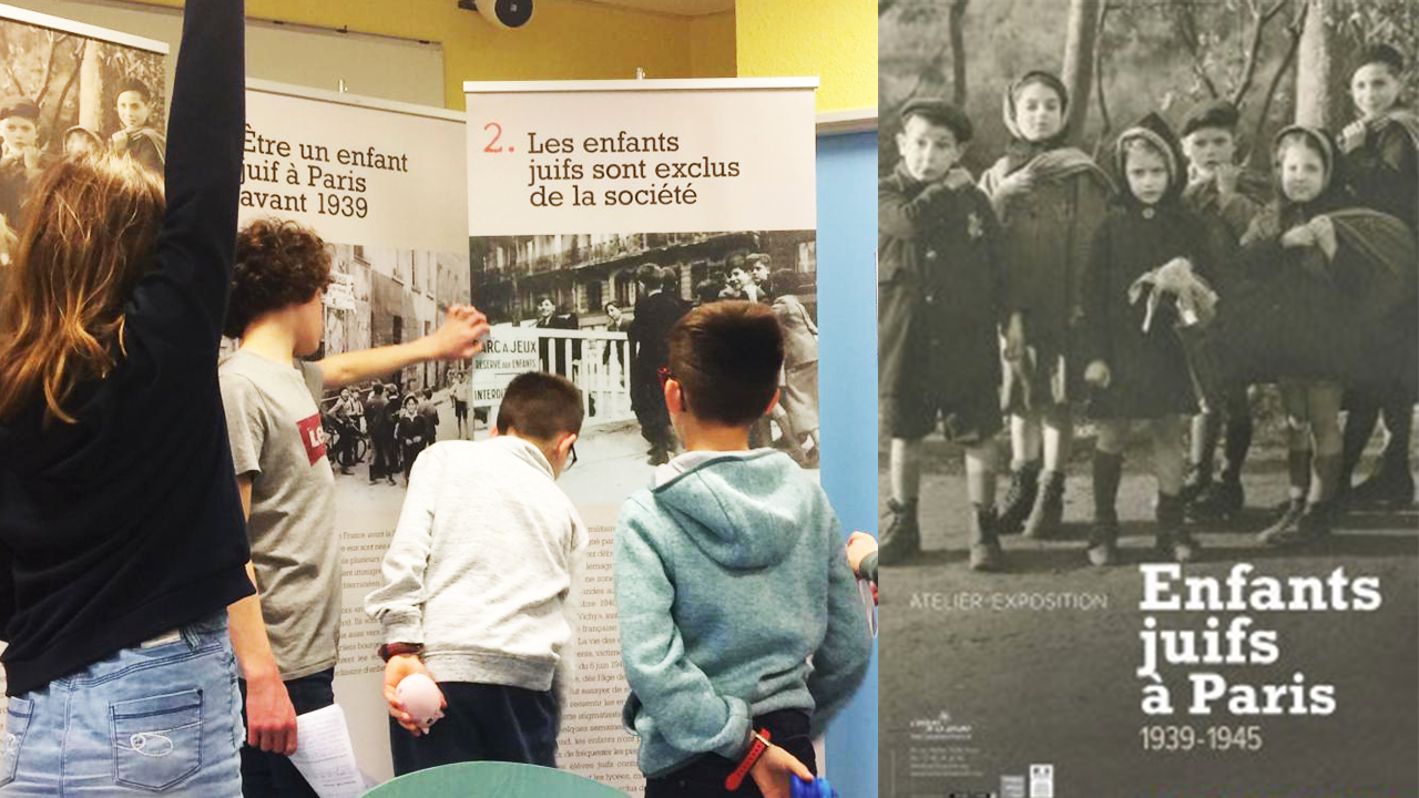 Lire la suite à propos de l’article Exposition Enfants Juifs à Paris –  Neuville en Ferrain