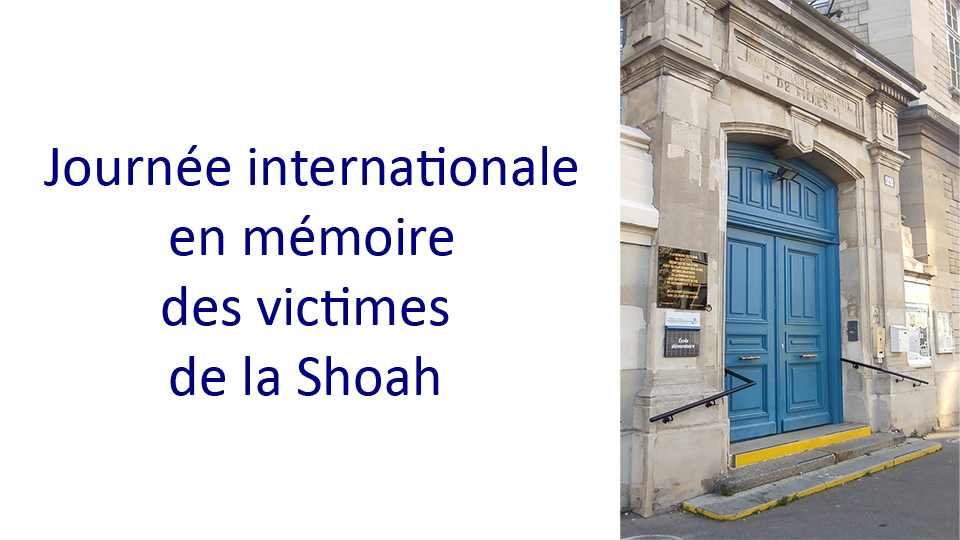 Lire la suite à propos de l’article Journée internationale en mémoire des victimes de la Shoah